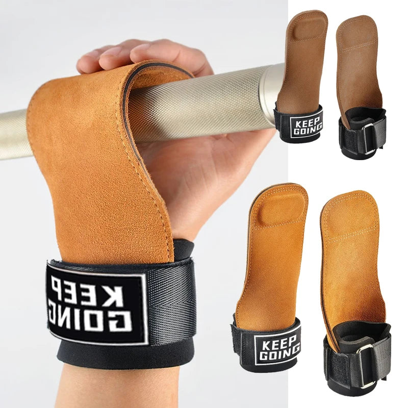 Cowhide Gym Straps