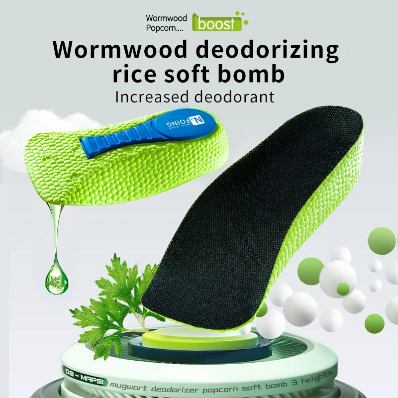 Orthopedic Memory Foam Increase Insoles