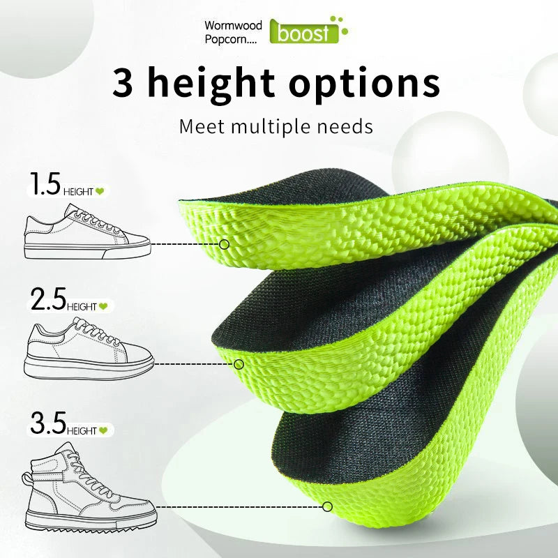 Orthopedic Memory Foam Increase Insoles