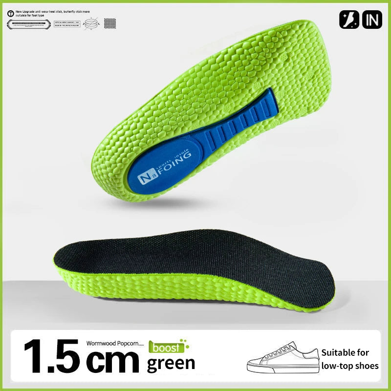 Orthopedic Memory Foam Increase Insoles