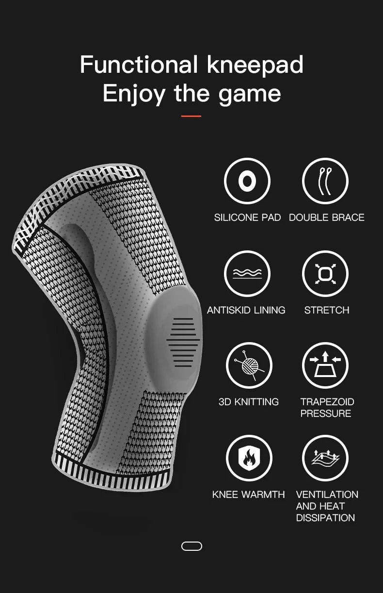 Compression Protection Sport Kneepad